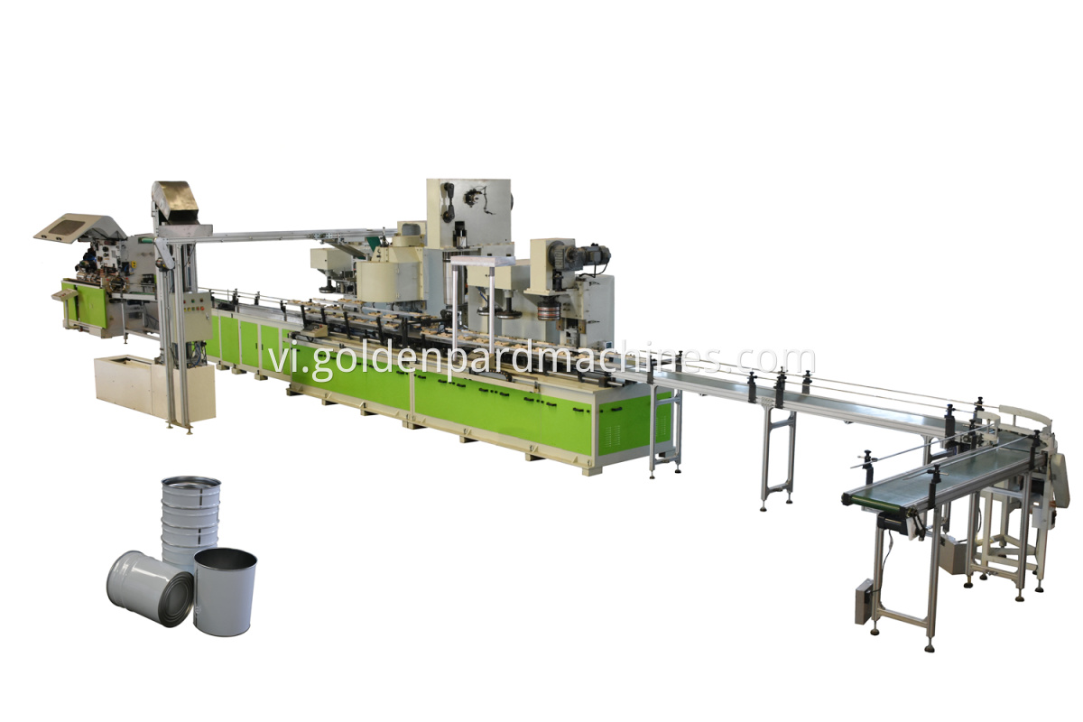 Paint/Chemical Tin Can Making Machine Production Line from GoldenPard direct sales3